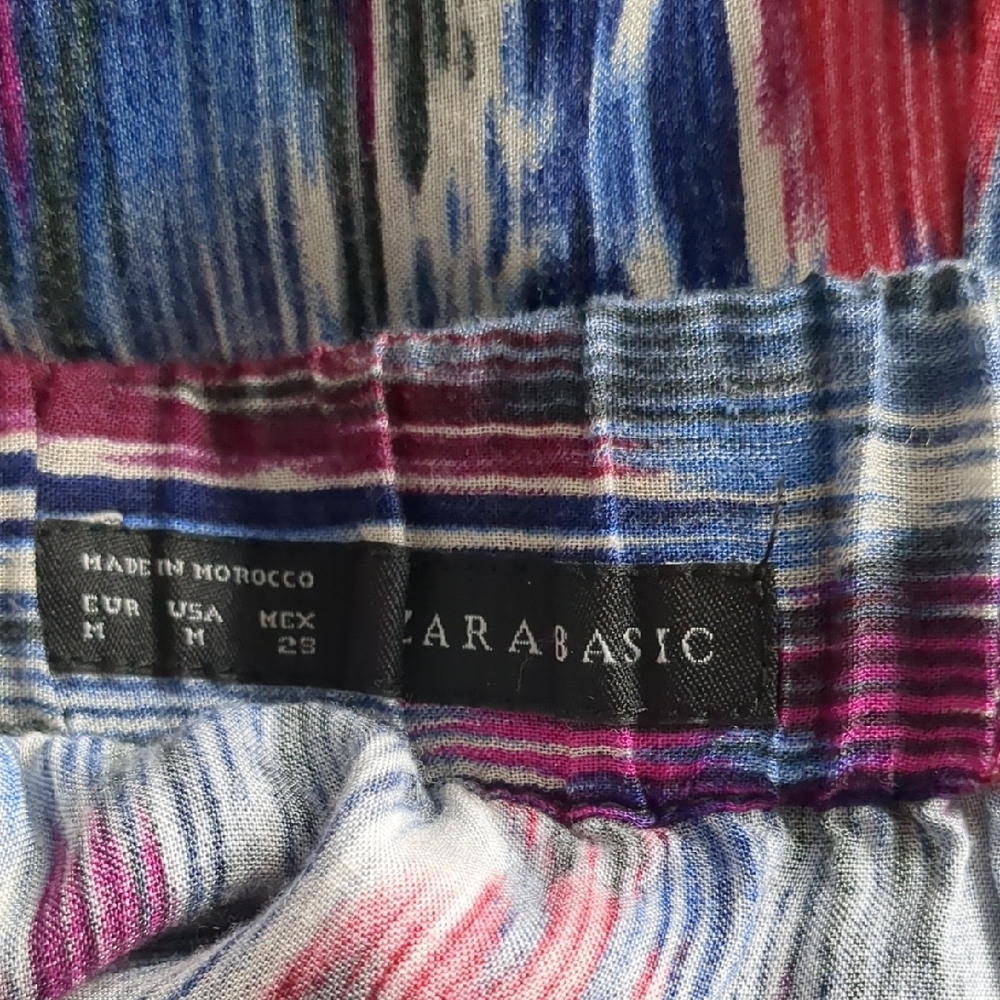 Multicolor Patterned Women's Skirt - Picture 2 of 5